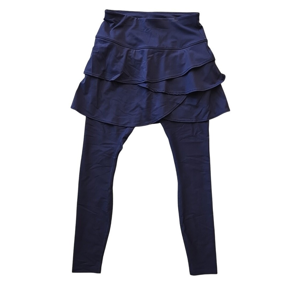 Renwick RNWK Skirted Leggings Women's XS Blue Pickleball Tennis Golf Activewear